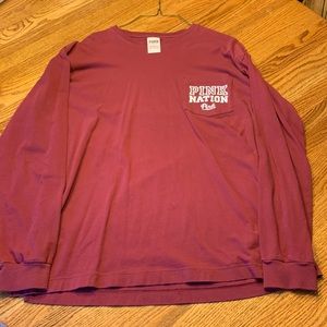 Basic long sleeve shirt from pink